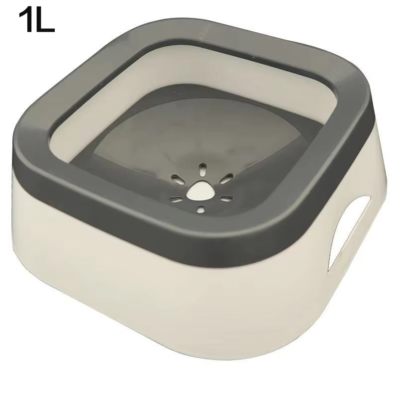 PurelyPawsome No-Spill Floating Pet Water Bowl – 1.5L Anti-Gulping Dispenser for Dogs & Cats