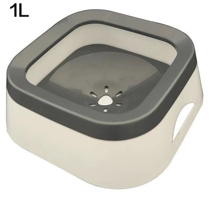 PurelyPawsome No-Spill Floating Pet Water Bowl – 1.5L Anti-Gulping Dispenser for Dogs & Cats