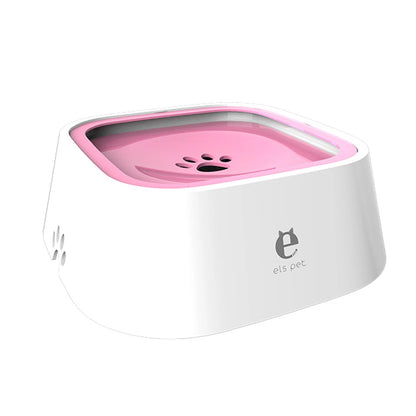 PurelyPawsome No-Spill Floating Pet Water Bowl – 1.5L Anti-Gulping Dispenser for Dogs & Cats