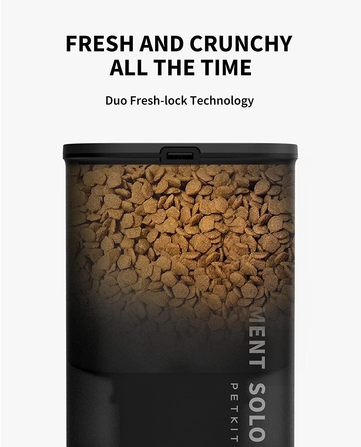 Automatic Cat Feeder, 2.4G Wifi Automatic Dog Feeder, App Control Pet Food Dispenser with Triple Fresh-Lock System, up to 10 Meals per Day, Schedule Feeding, Food Shortage Alert, 3L Capacity