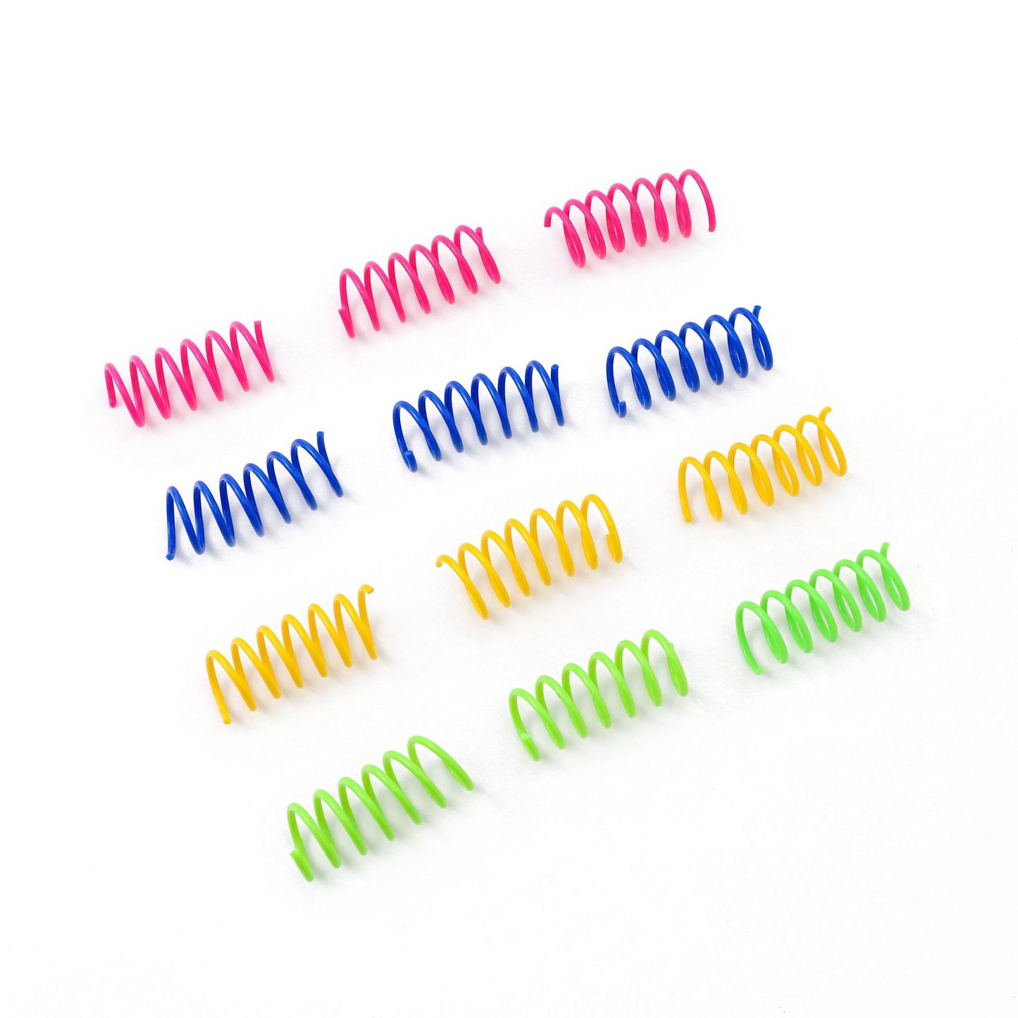 🐾 Vibrant Bouncy Springs – Interactive 4-Pack for Cats