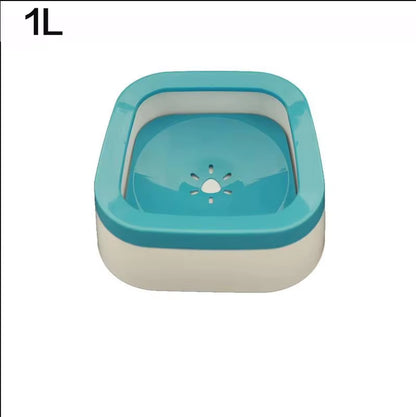 PurelyPawsome No-Spill Floating Pet Water Bowl – 1.5L Anti-Gulping Dispenser for Dogs & Cats