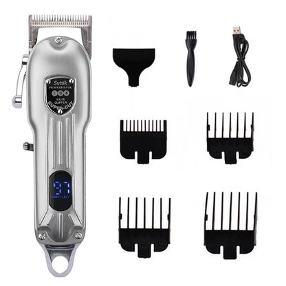 🐾 Pawsome-Trim Pro: All-Metal Professional Pet Clipper