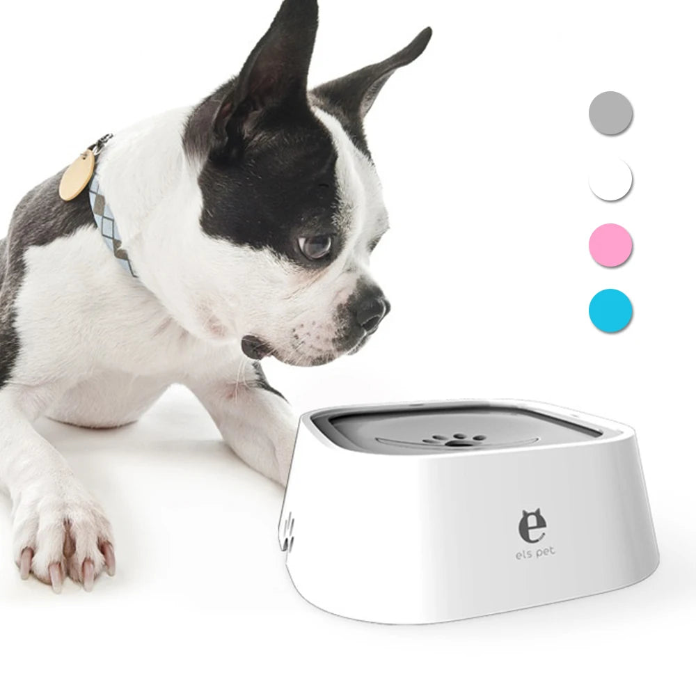 PurelyPawsome No-Spill Floating Pet Water Bowl – 1.5L Anti-Gulping Dispenser for Dogs & Cats