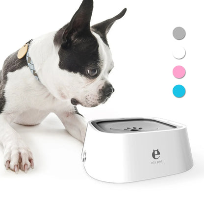 PurelyPawsome No-Spill Floating Pet Water Bowl – 1.5L Anti-Gulping Dispenser for Dogs & Cats