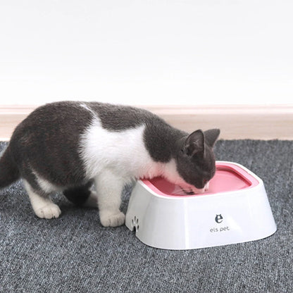 PurelyPawsome No-Spill Floating Pet Water Bowl – 1.5L Anti-Gulping Dispenser for Dogs & Cats