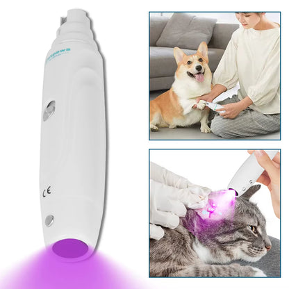 Catpaws™ Professional Ultra-Quiet Pet Nail Grinder - 2-Speed Rechargeable Trimmer for Dogs & Cats
