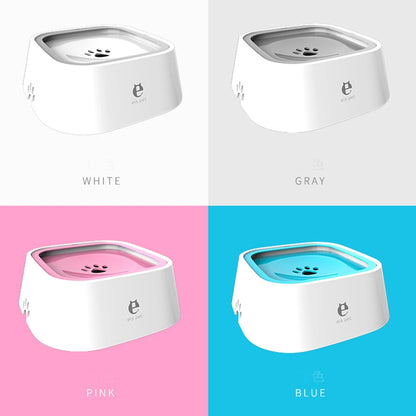 PurelyPawsome No-Spill Floating Pet Water Bowl – 1.5L Anti-Gulping Dispenser for Dogs & Cats