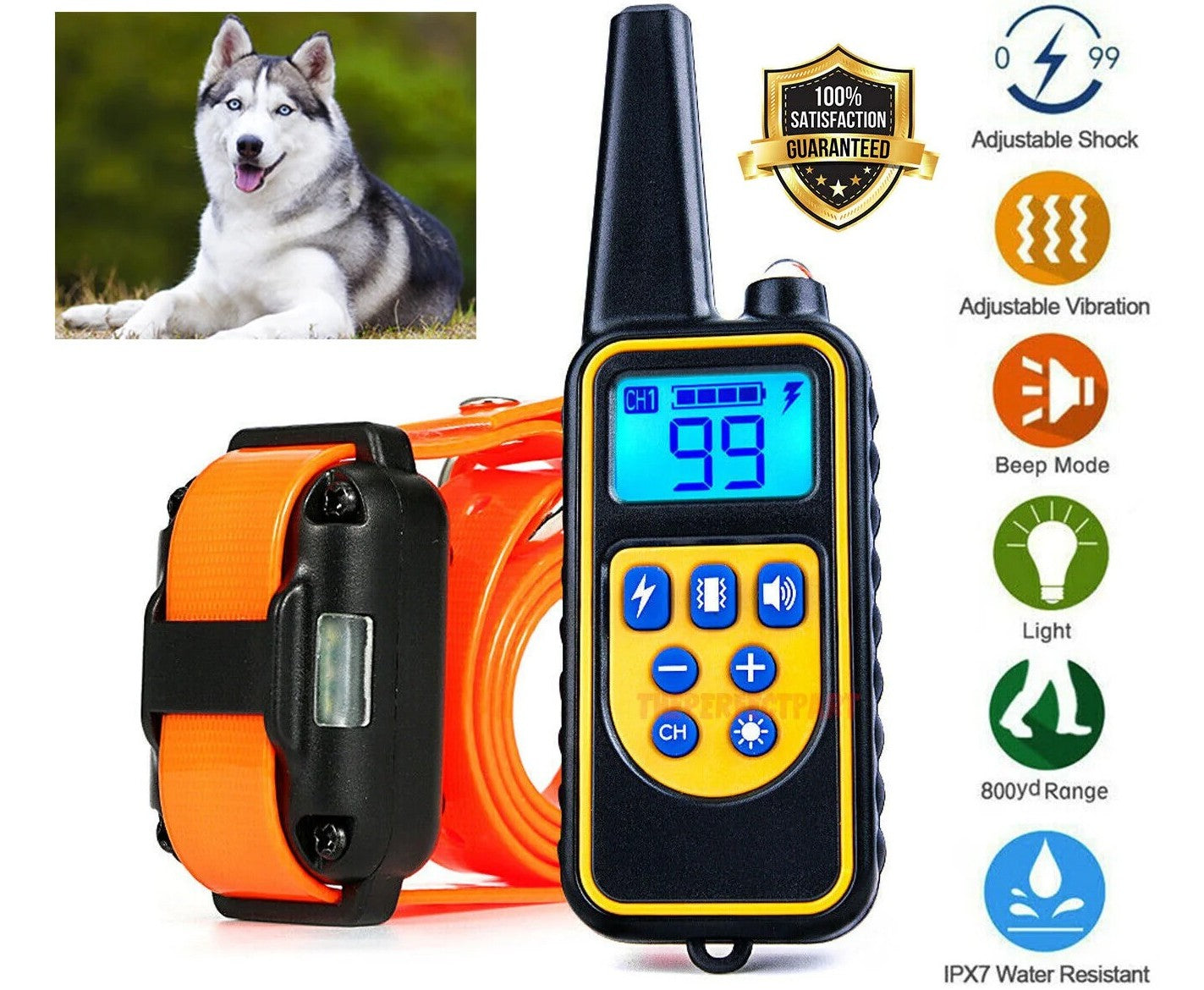 🛰️ EliteReach 2700ft Remote Training System – Professional Grade & Waterproof